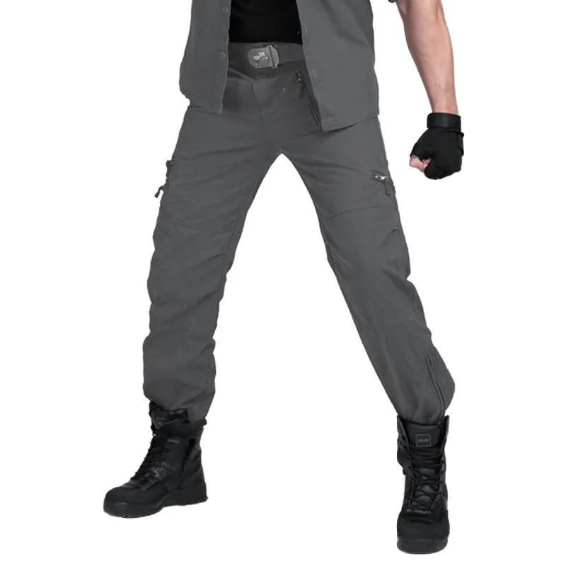 Military Style Outdoor Wear Multi-Pocket Men Pants