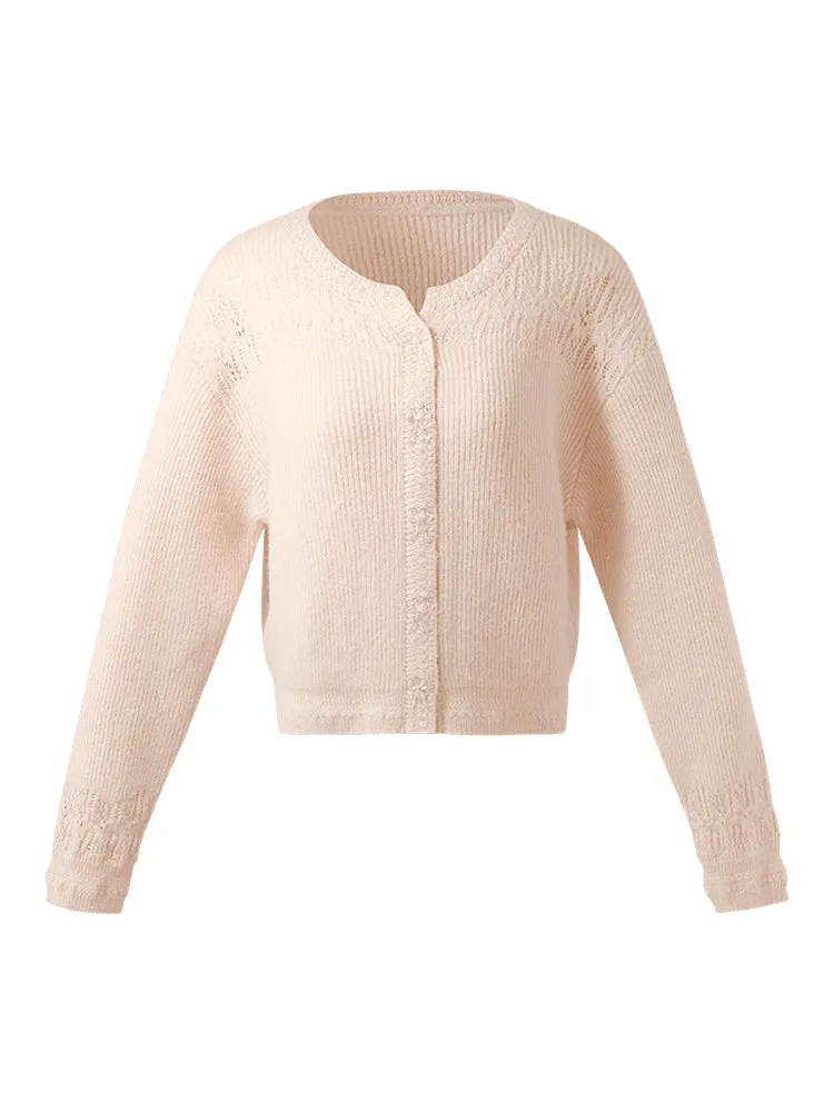 Mohair Blend Women Pullover Sweater