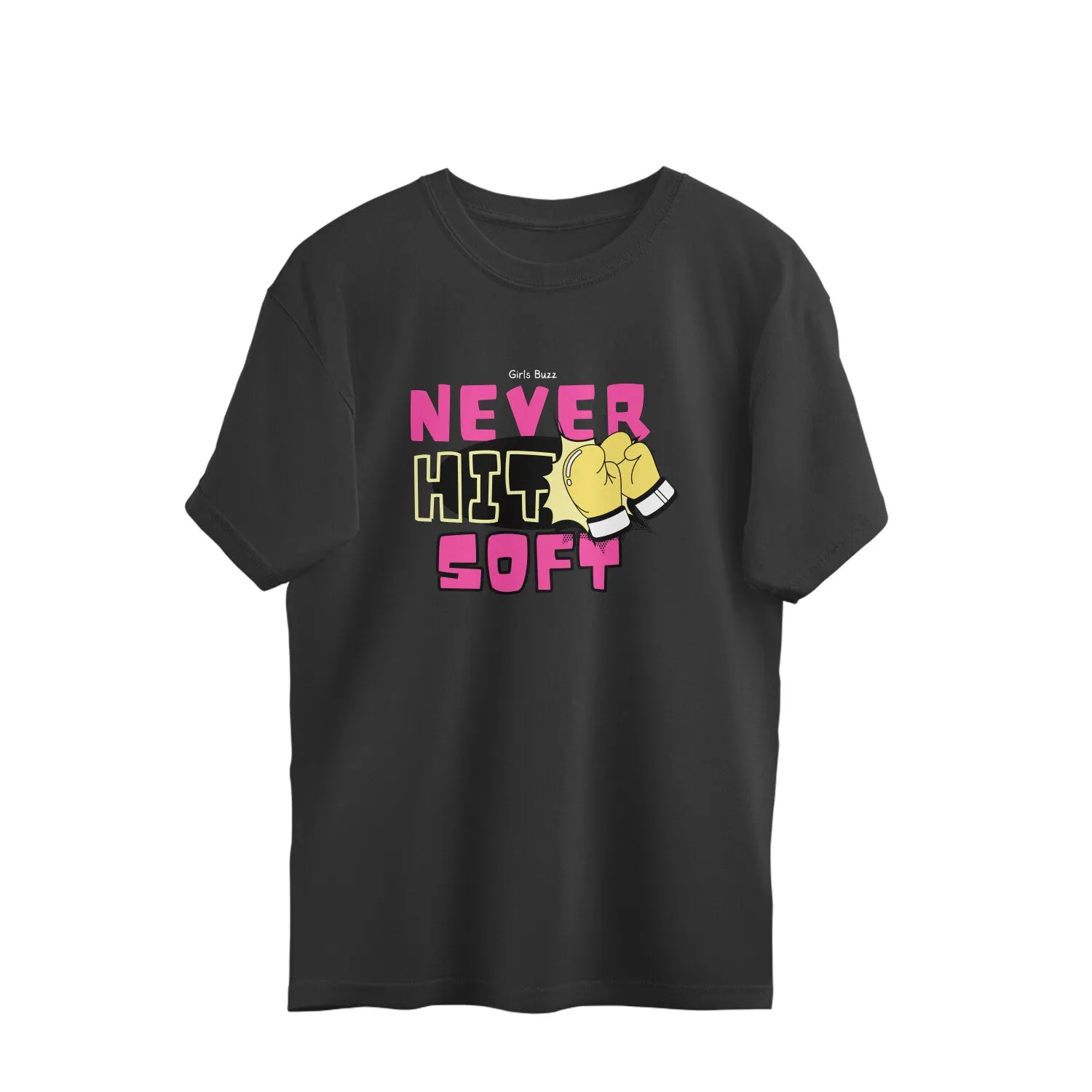 Never Hit Soft workout Tee