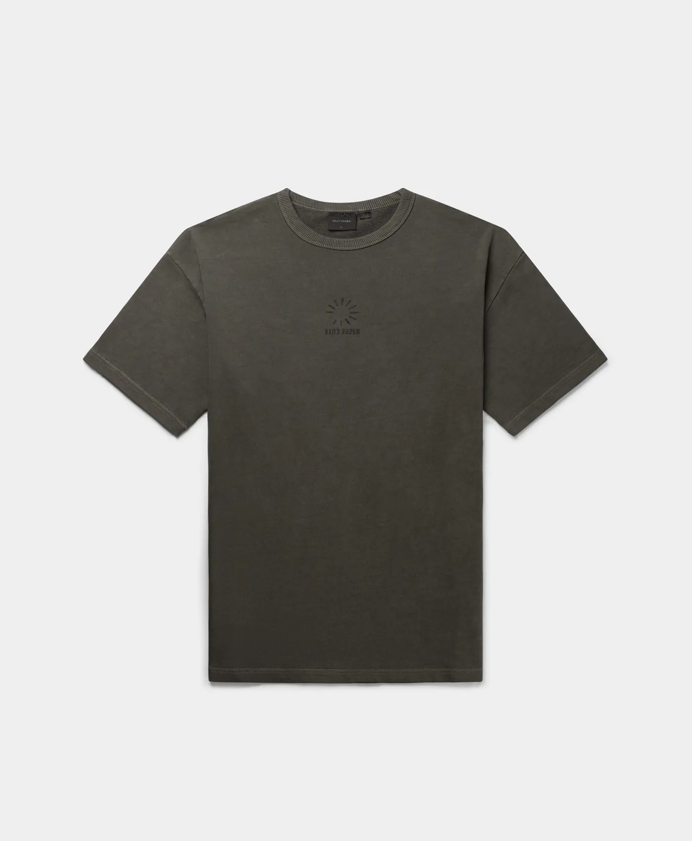 Obsidian Black Buffering Oversized T-Shirt