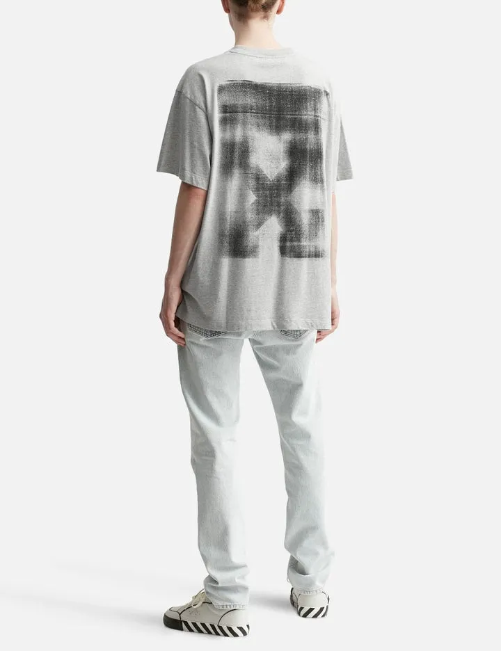 OFF WHITE Jumbo Arrow Over T Shirt grey