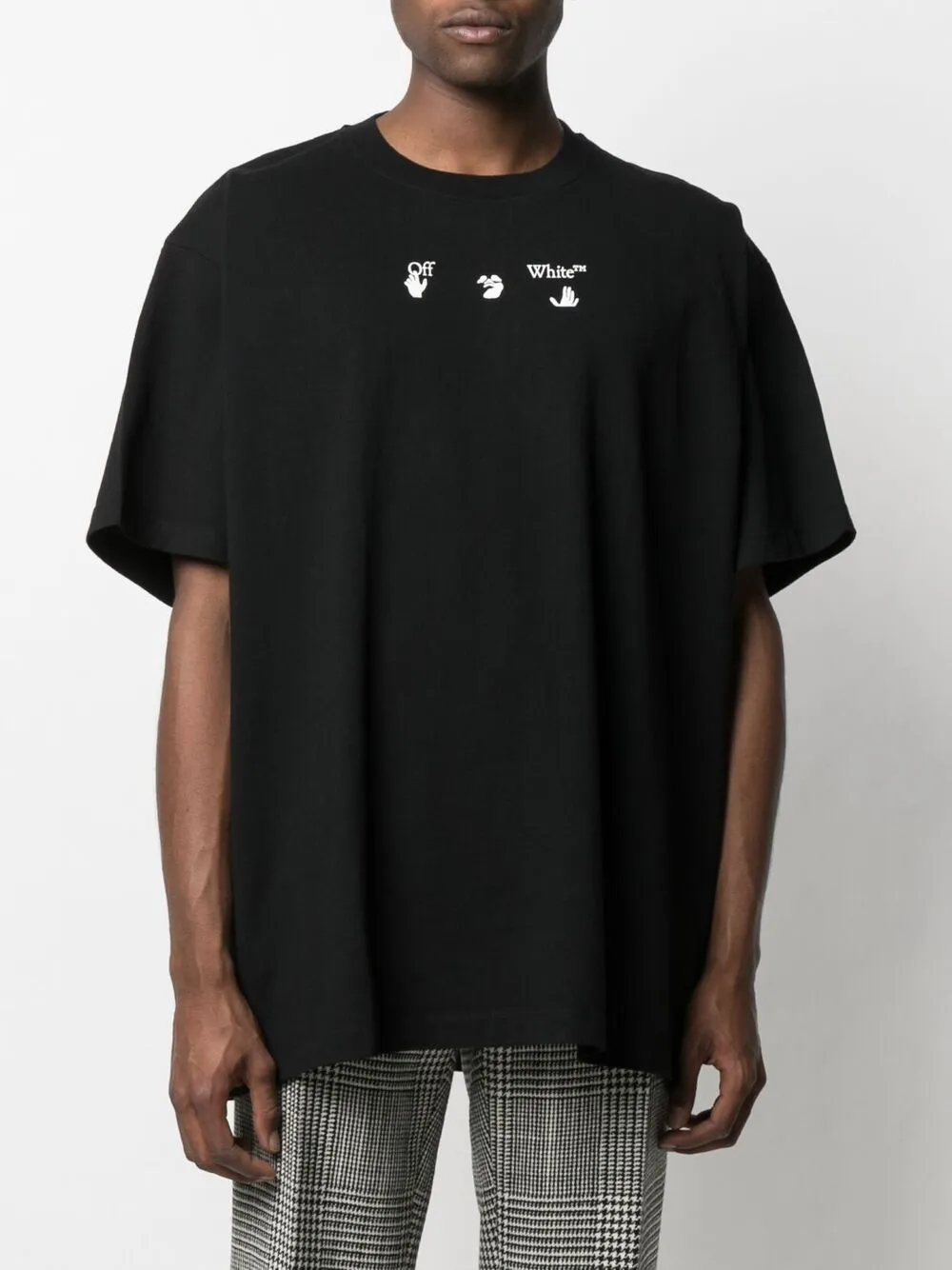 OFF-WHITE RED MARKER OVER T-SHIRT BLACK