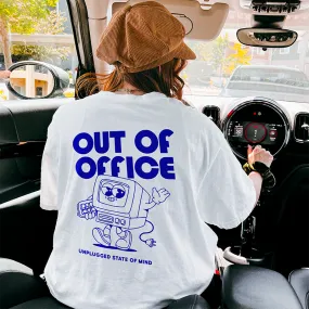 Out Of Office Graphic Tee (Wholesale)