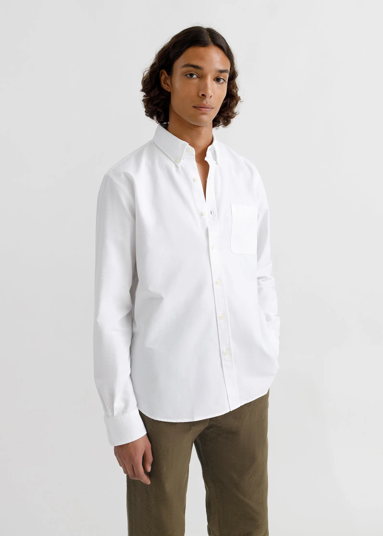 Oxford Shirt - White