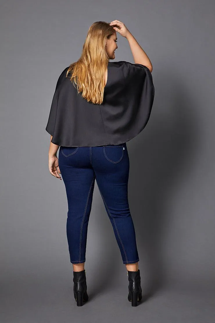 Panama Blouse Black