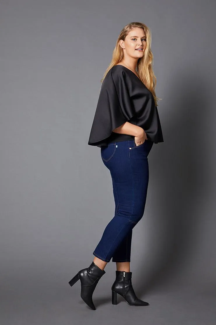 Panama Blouse Black