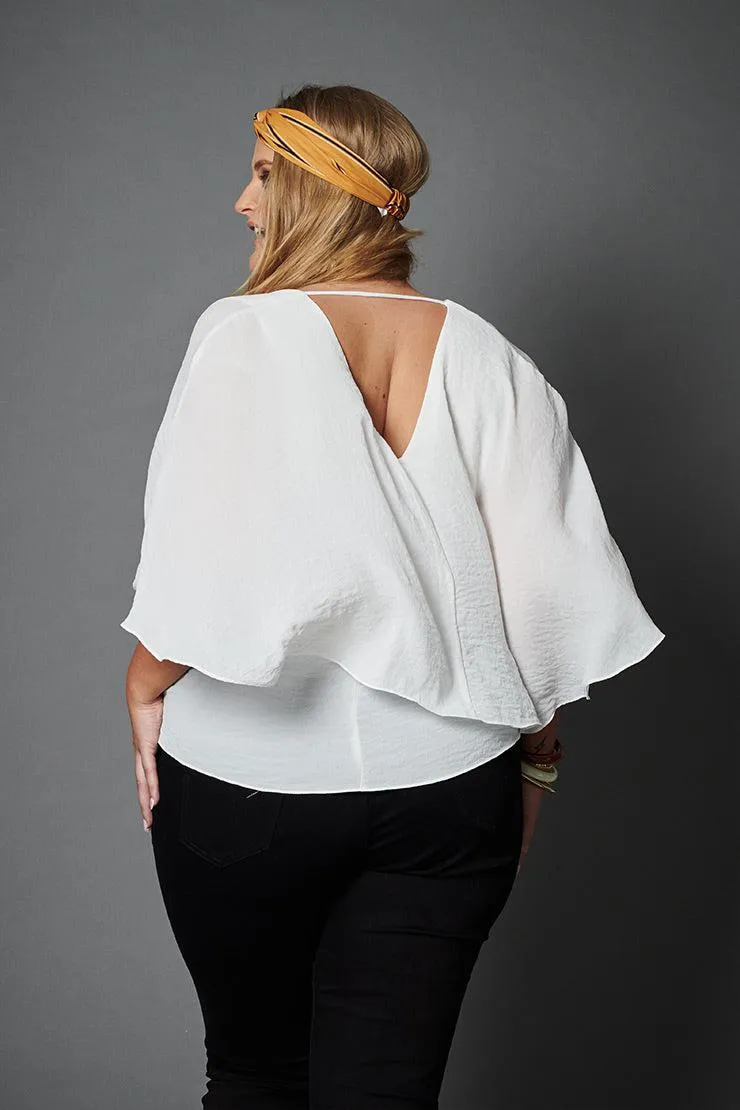 Panama Blouse White