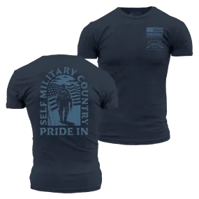 Patriot's March T-Shirt - Midnight Navy