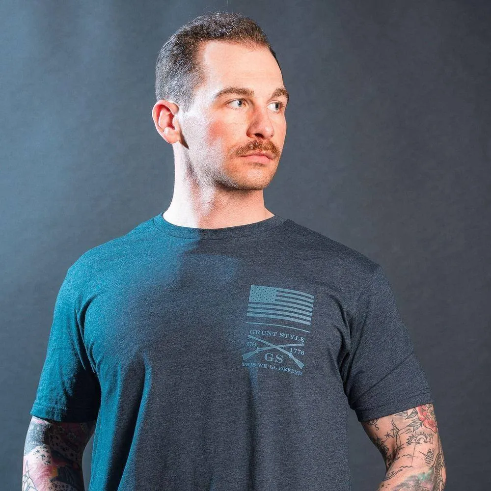 Patriot's March T-Shirt - Midnight Navy