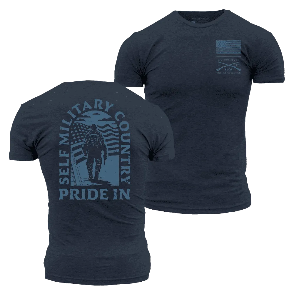 Patriot's March T-Shirt - Midnight Navy