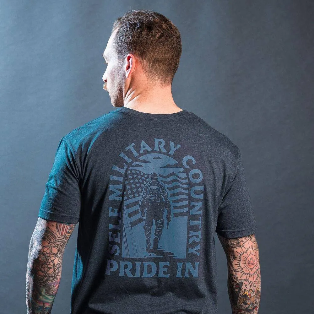 Patriot's March T-Shirt - Midnight Navy