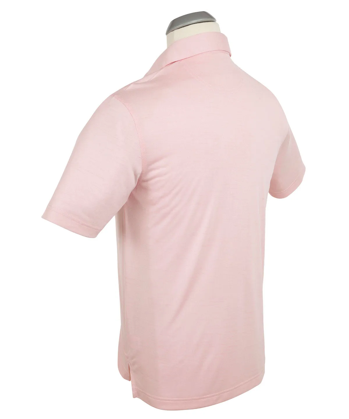 Performance Space Dyed Short Sleeve Polo Shirt