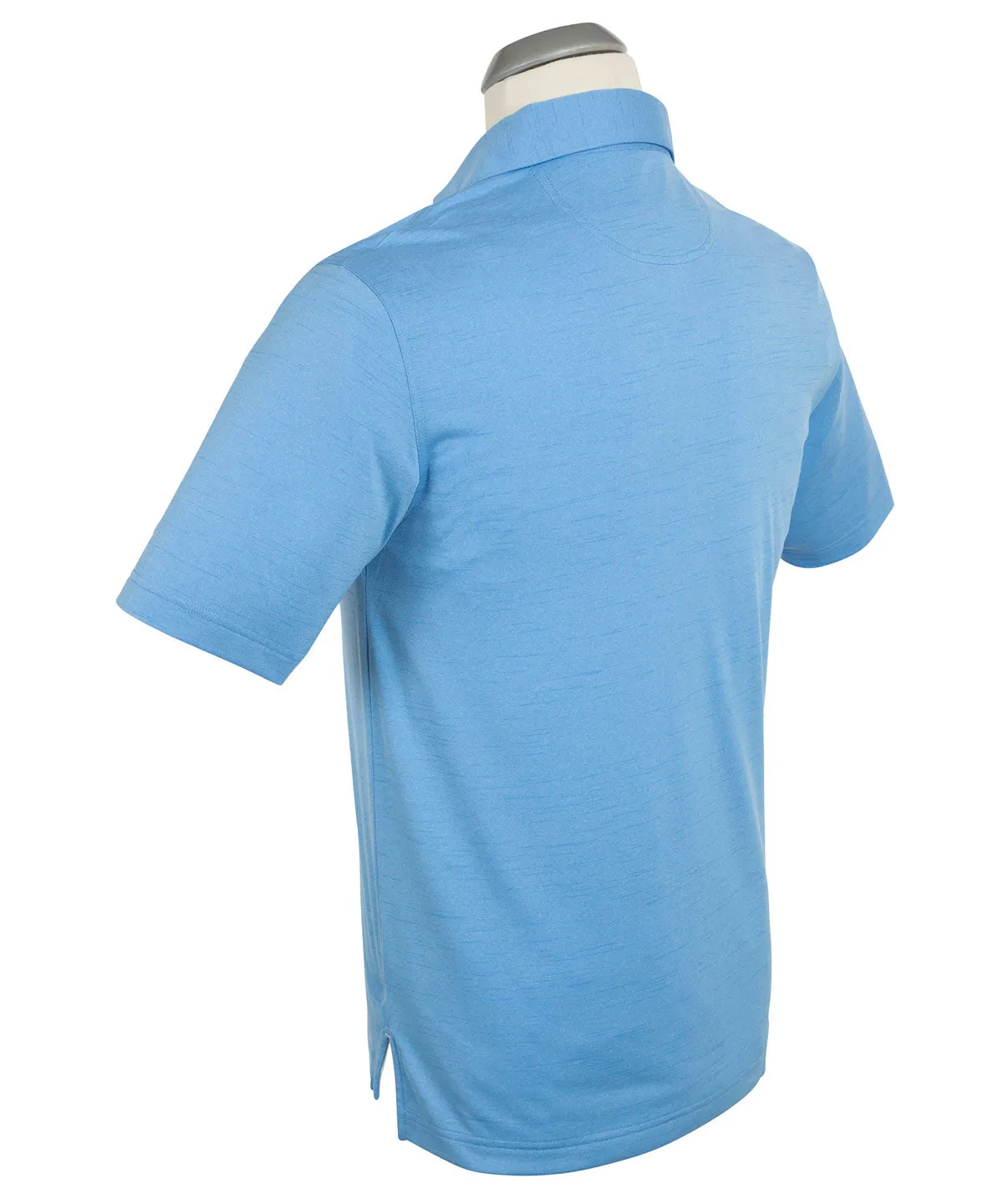 Performance Space Dyed Short Sleeve Polo Shirt