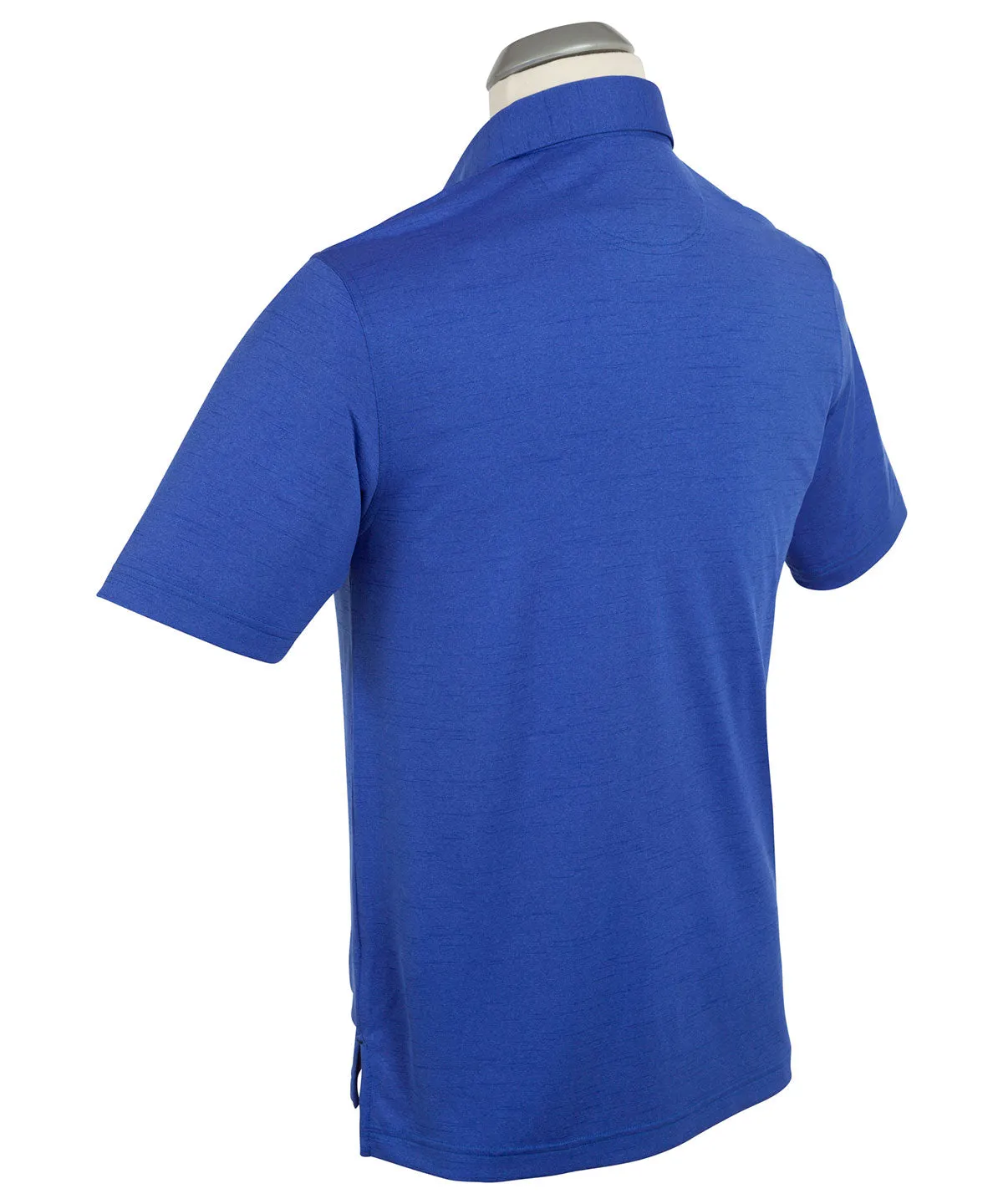 Performance Space Dyed Short Sleeve Polo Shirt