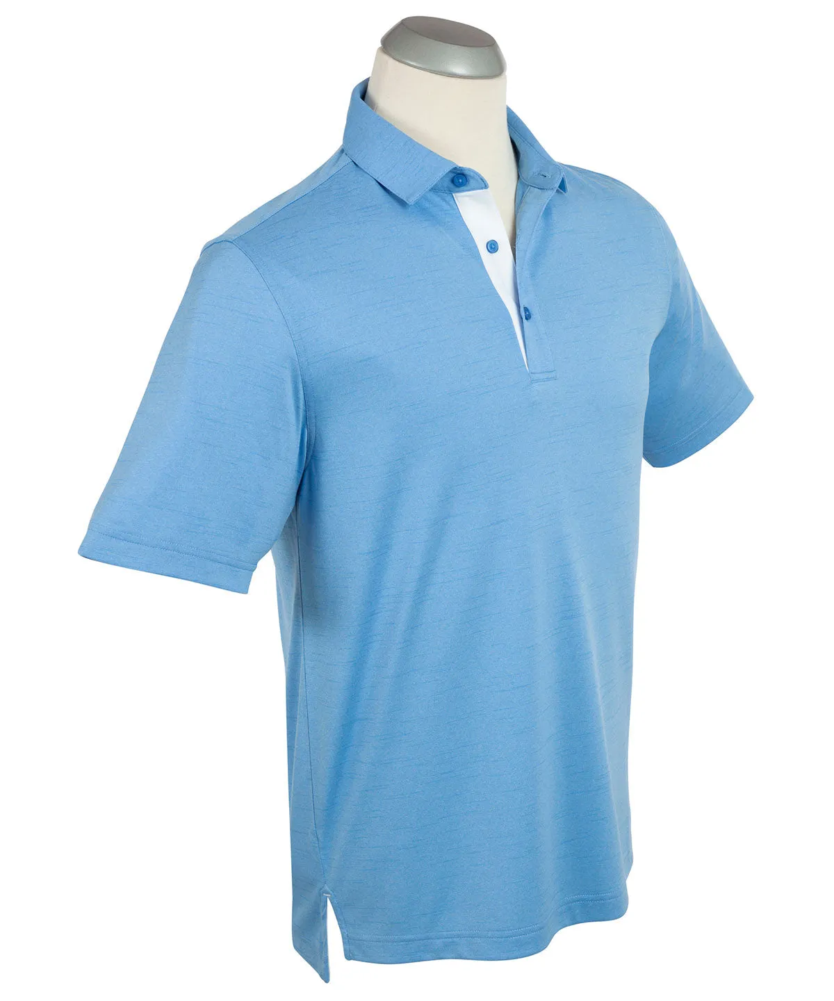 Performance Space Dyed Short Sleeve Polo Shirt