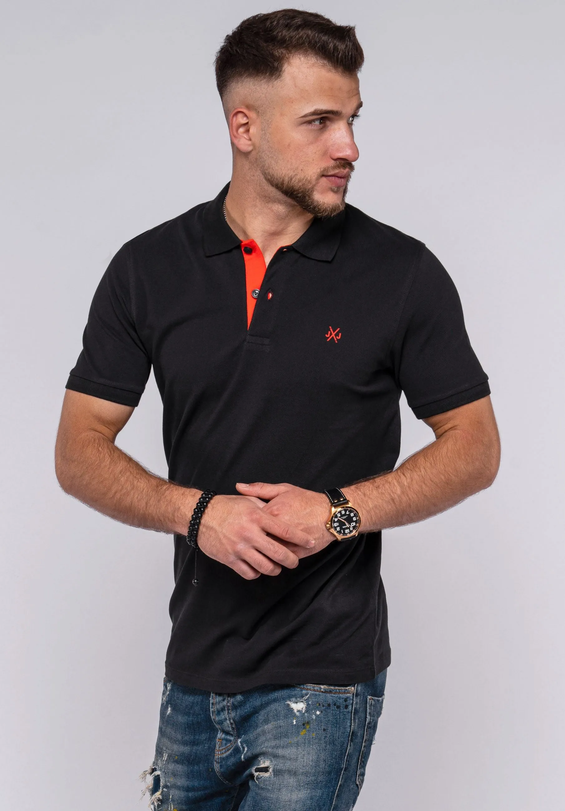 Poloshirt INFINITY schwarz