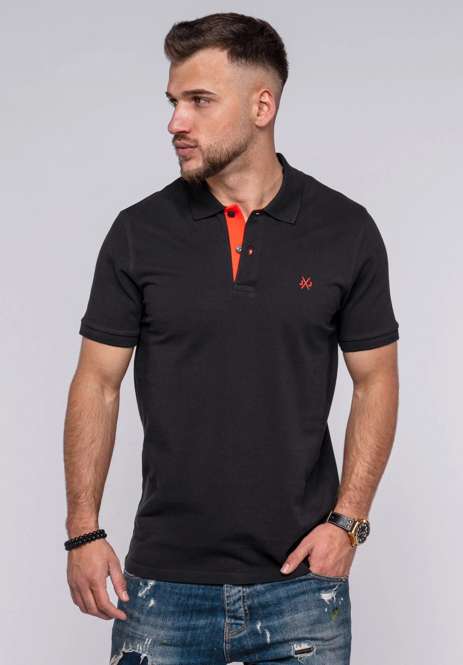 Poloshirt INFINITY schwarz