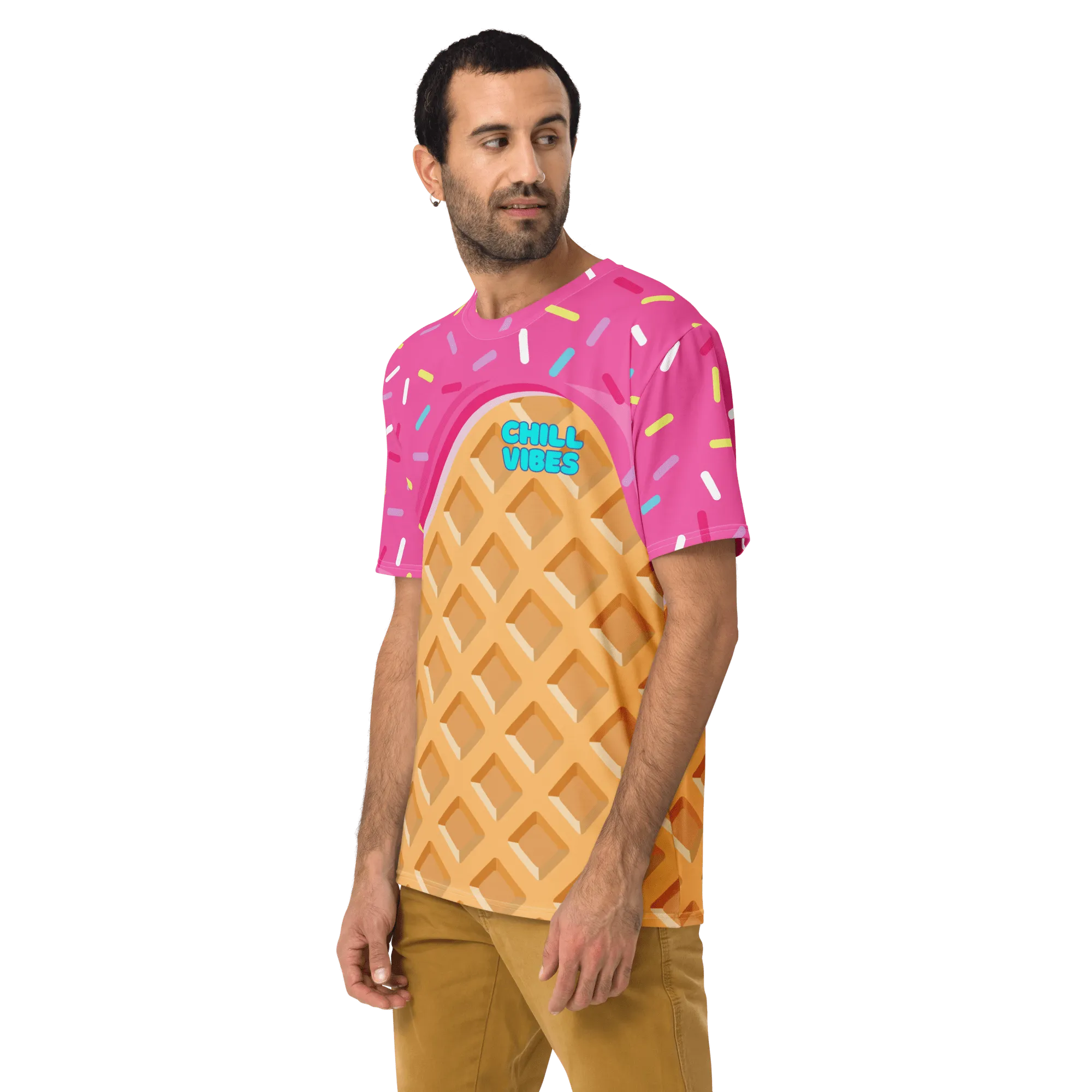 "Chill Vibes" Waffle Cone Tee (Adult XS-2XL)