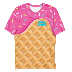 "Chill Vibes" Waffle Cone Tee (Adult XS-2XL)