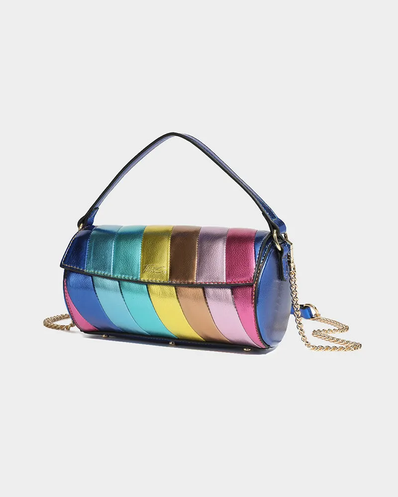 Rainbow Barrel Purse