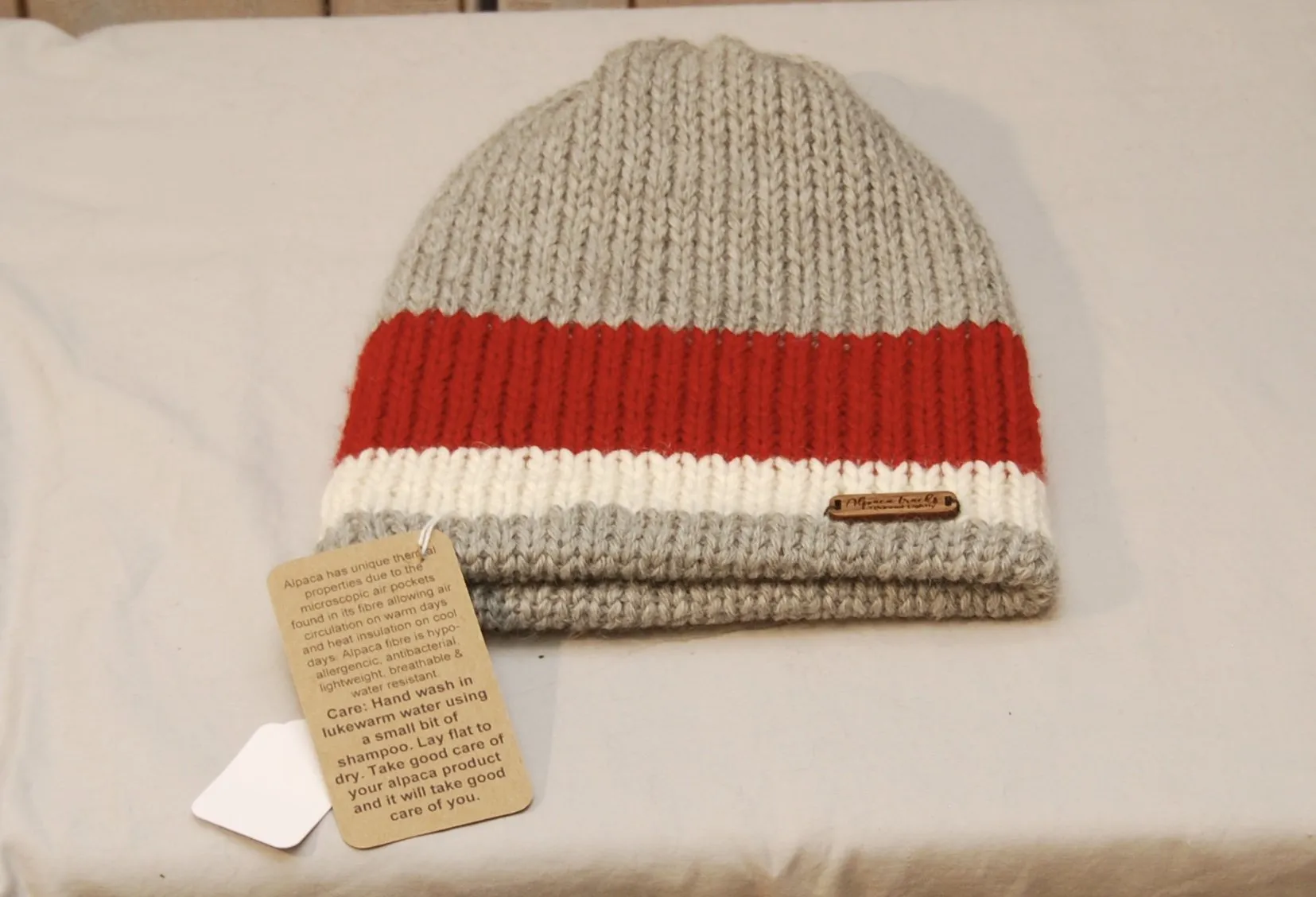 Reversible 100% Alpaca Hat12