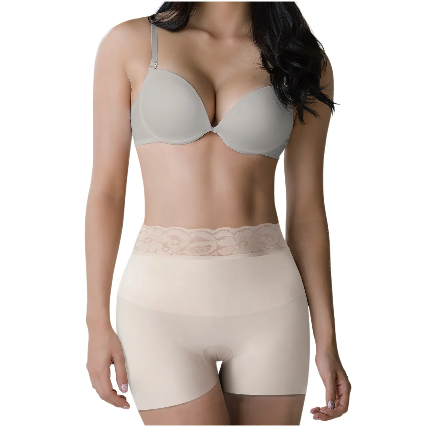 ROMANZA 2054 | Colombian Slimming Shaper Shorts | Mid Rise & Tummy Control