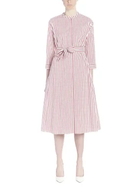 'S Max Mara Bebbio Striped Midi Dress