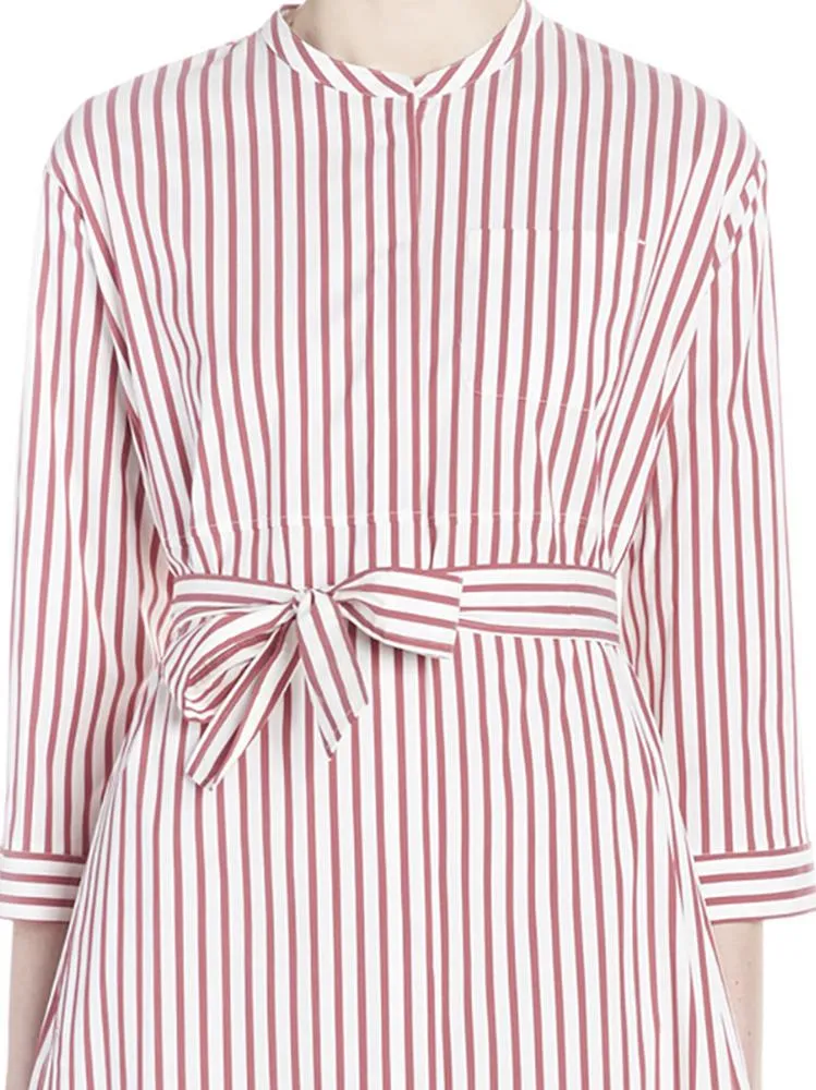 'S Max Mara Bebbio Striped Midi Dress