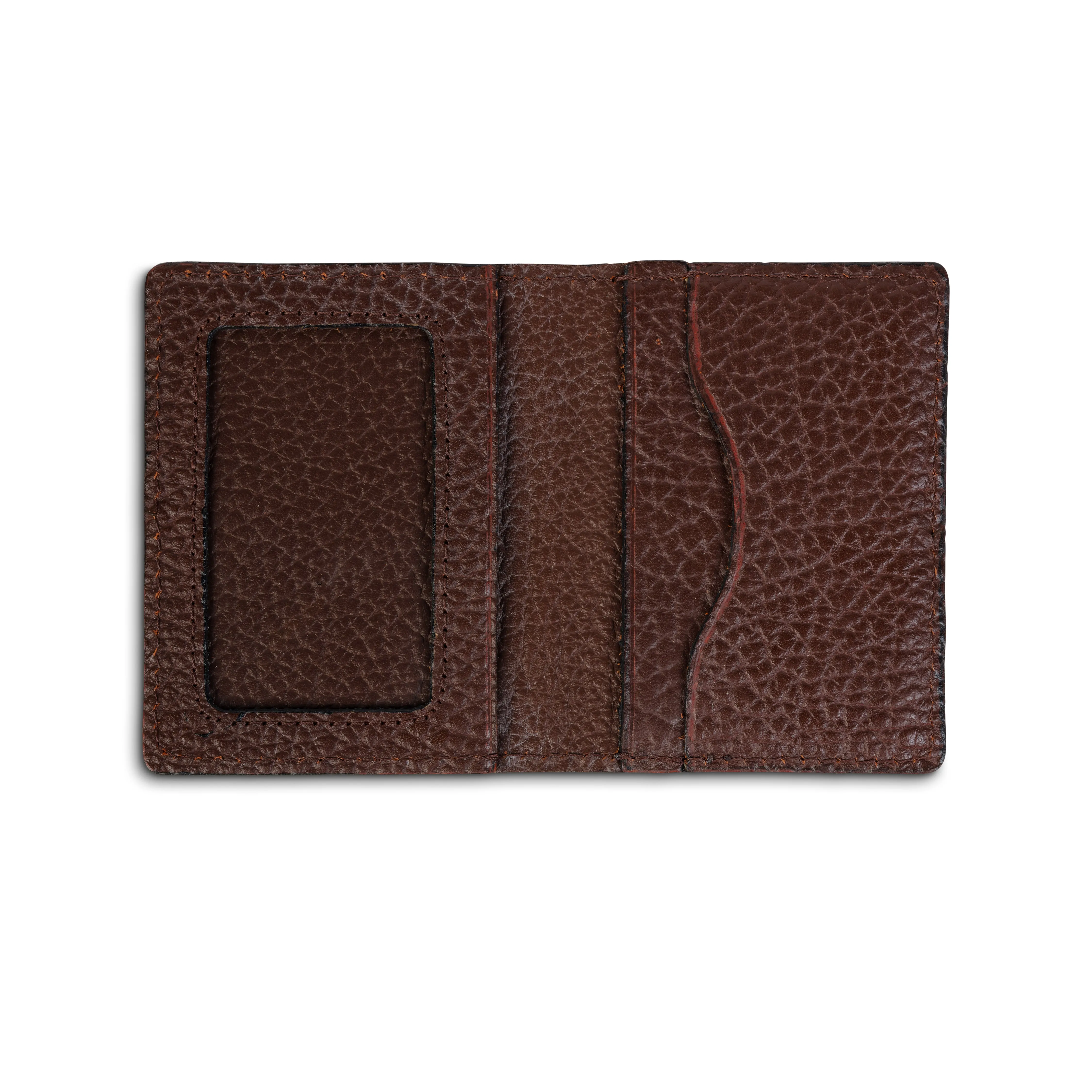 Saddle Stitch Front Pocket Wallet