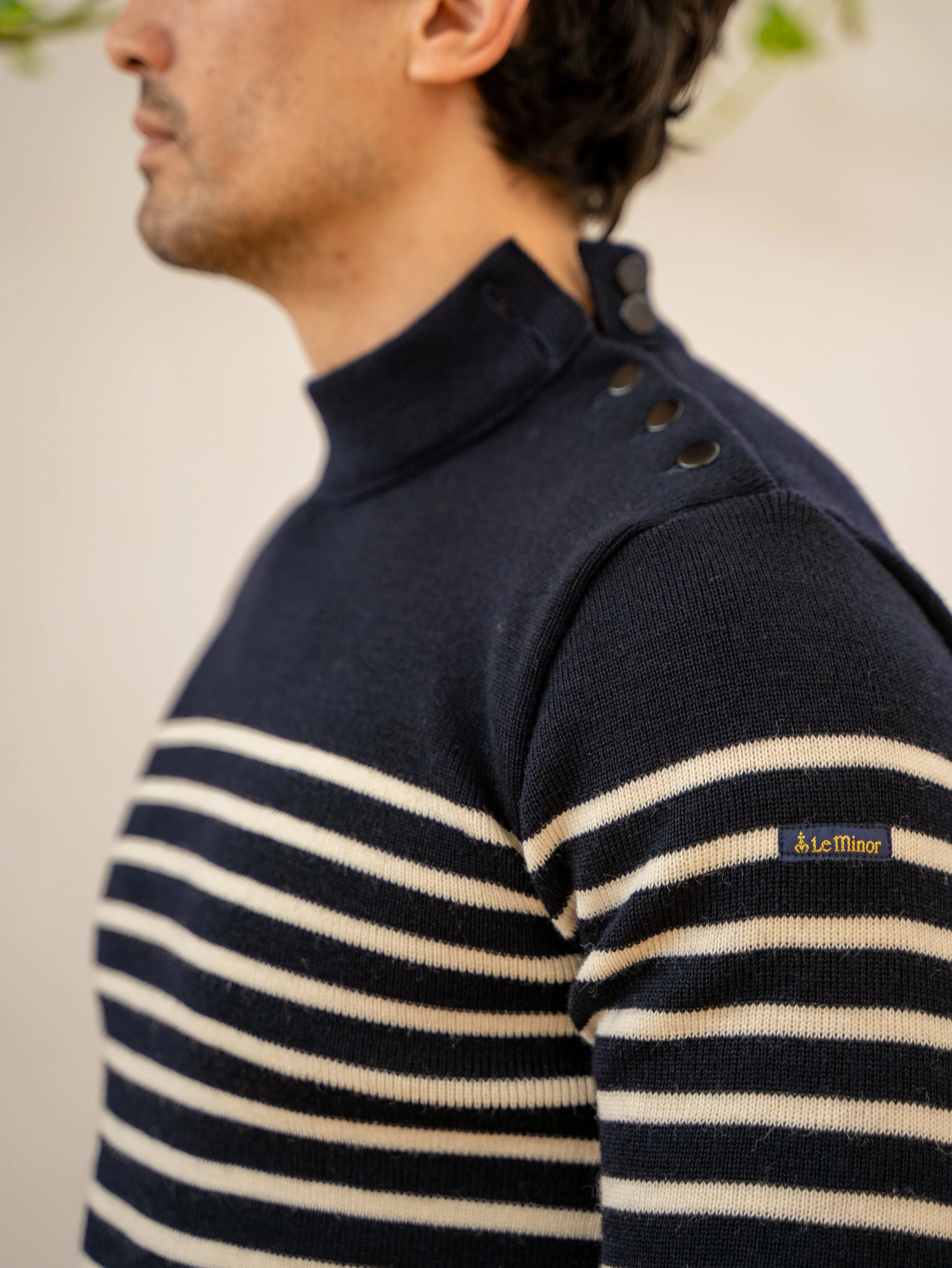 Sailor Sweater - Navy/Natural