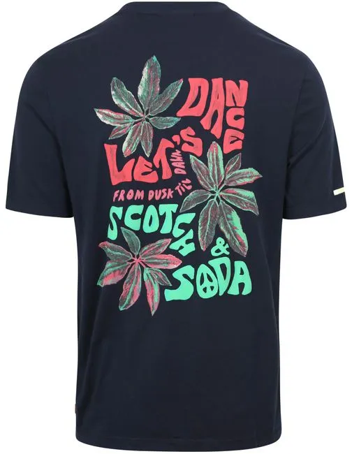 Scotch & Soda Crew Neck Tee - NAVY