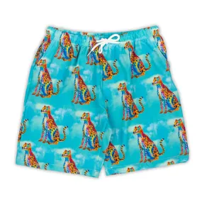 Shimmering Cheetah Kids' Boardshorts