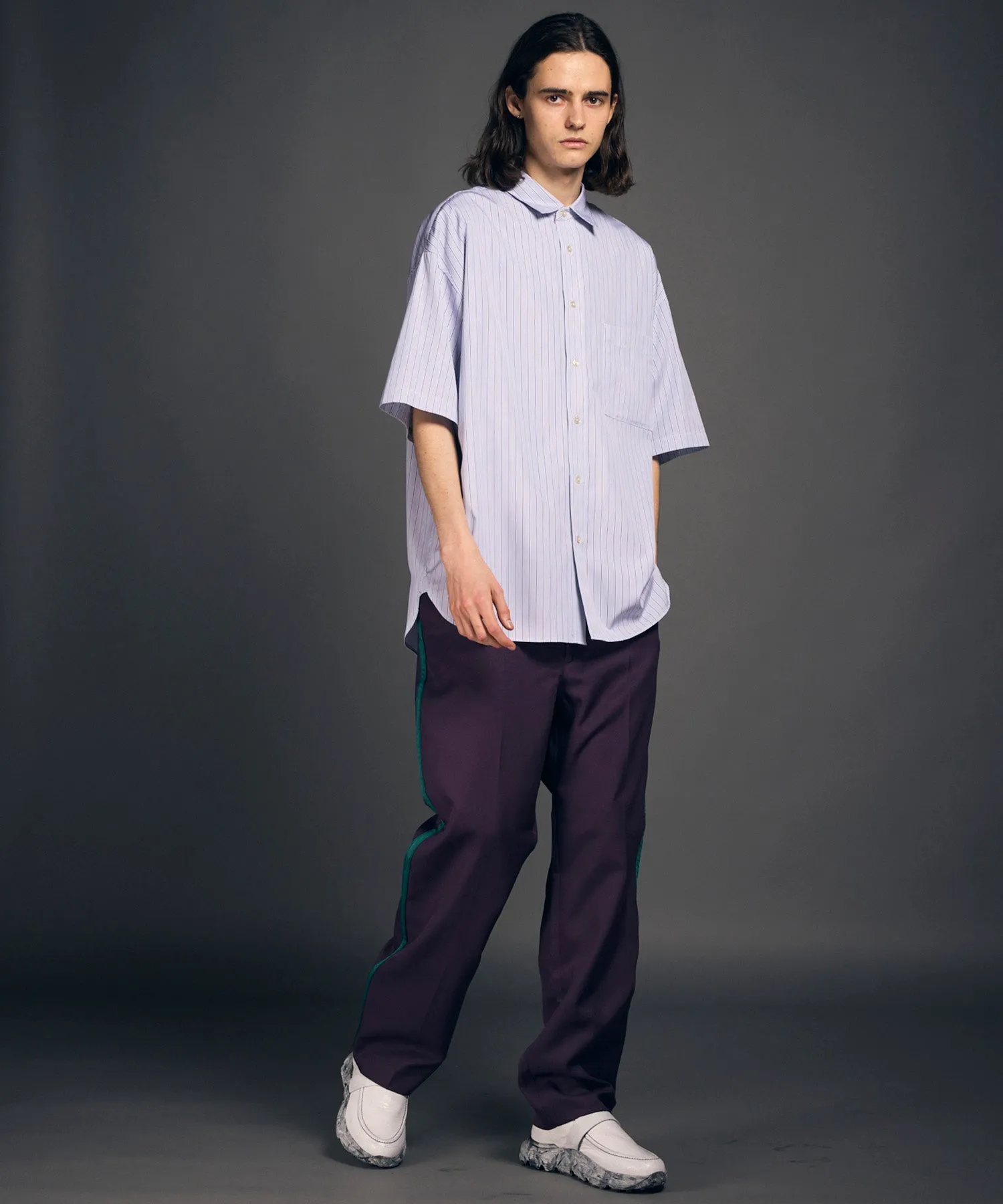 Side Line Twill Straight Pants