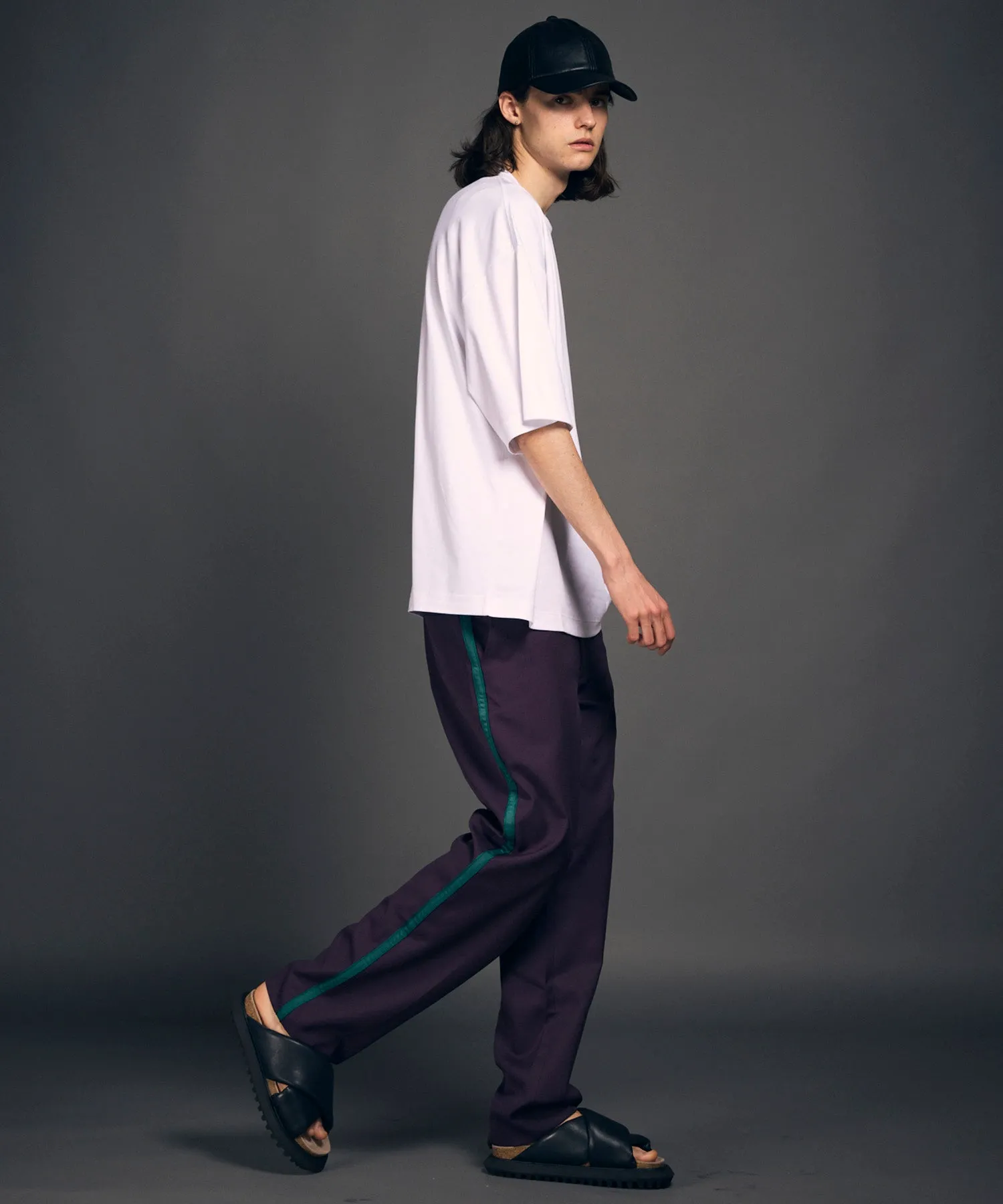 Side Line Twill Straight Pants