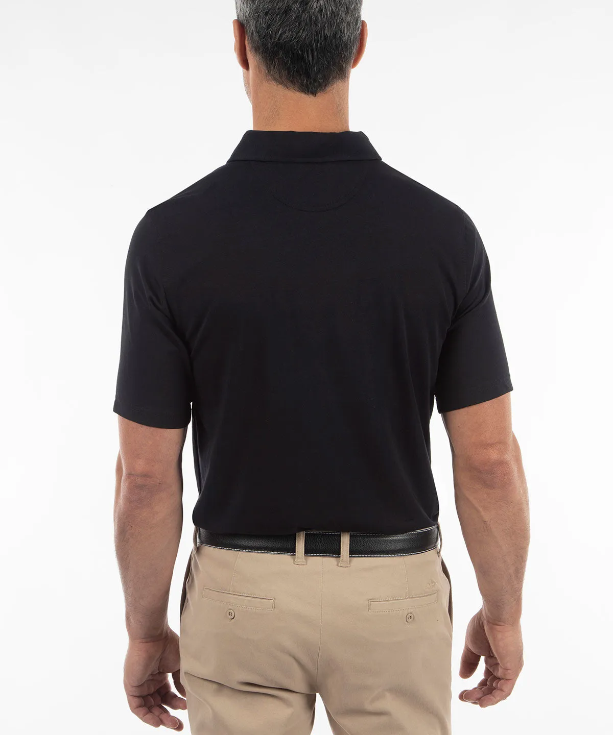 Signature Liquid Cotton Short-Sleeve Polo