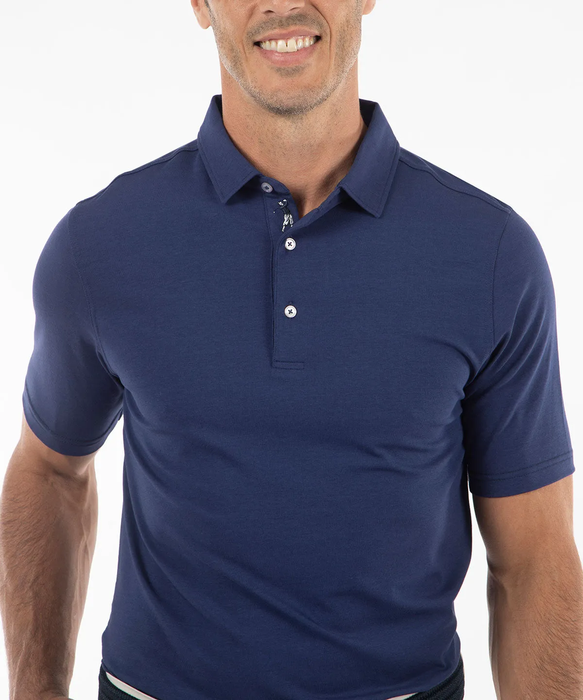 Signature Liquid Cotton Short-Sleeve Polo