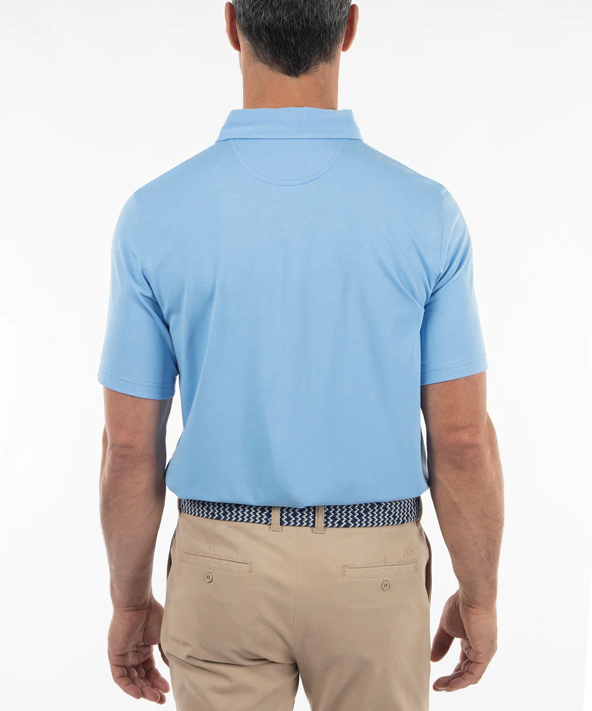 Signature Liquid Cotton Short-Sleeve Polo