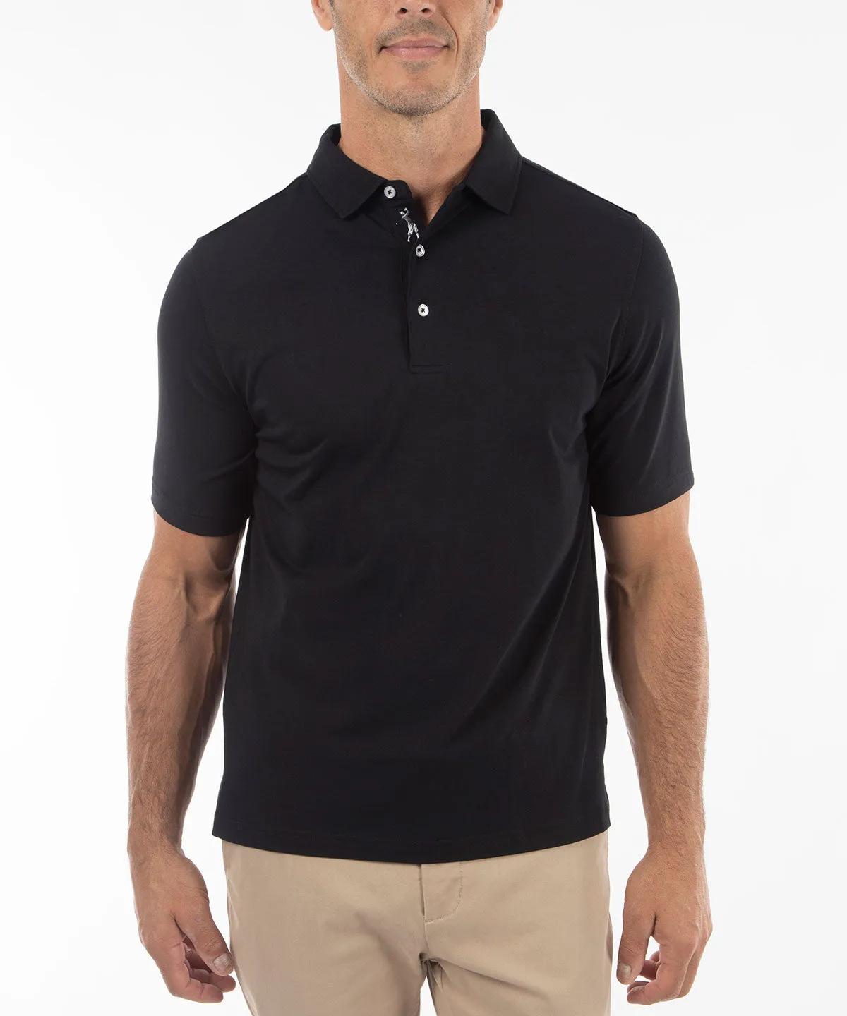 Signature Liquid Cotton Short-Sleeve Polo