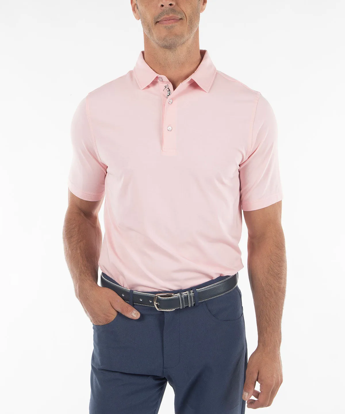 Signature Liquid Cotton Short-Sleeve Polo