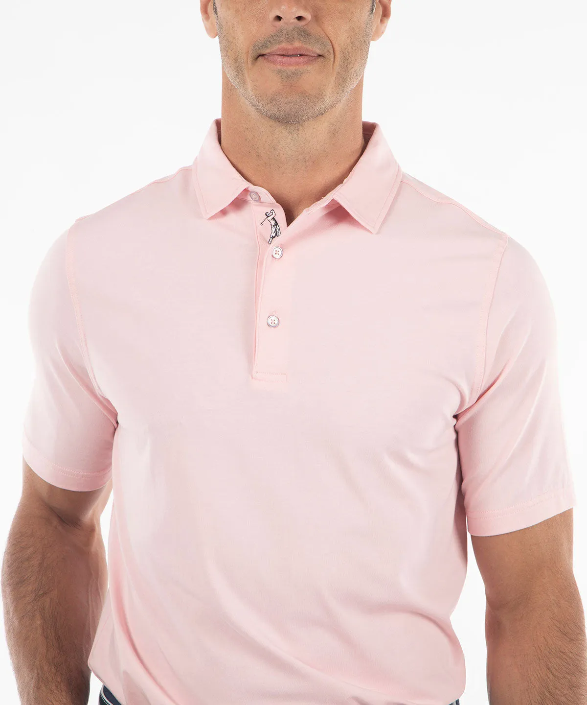 Signature Liquid Cotton Short-Sleeve Polo