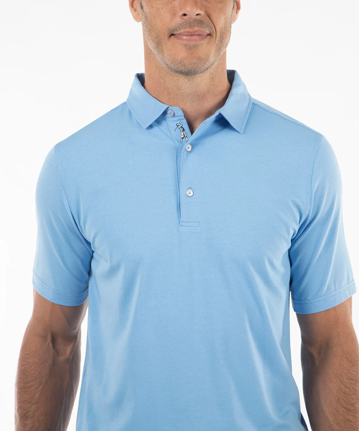 Signature Liquid Cotton Short-Sleeve Polo