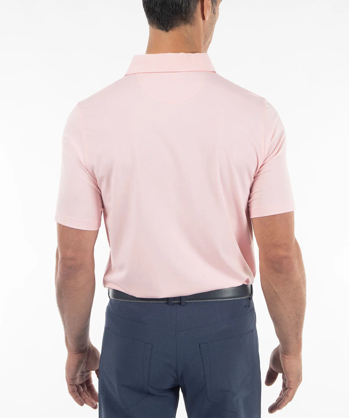 Signature Liquid Cotton Short-Sleeve Polo