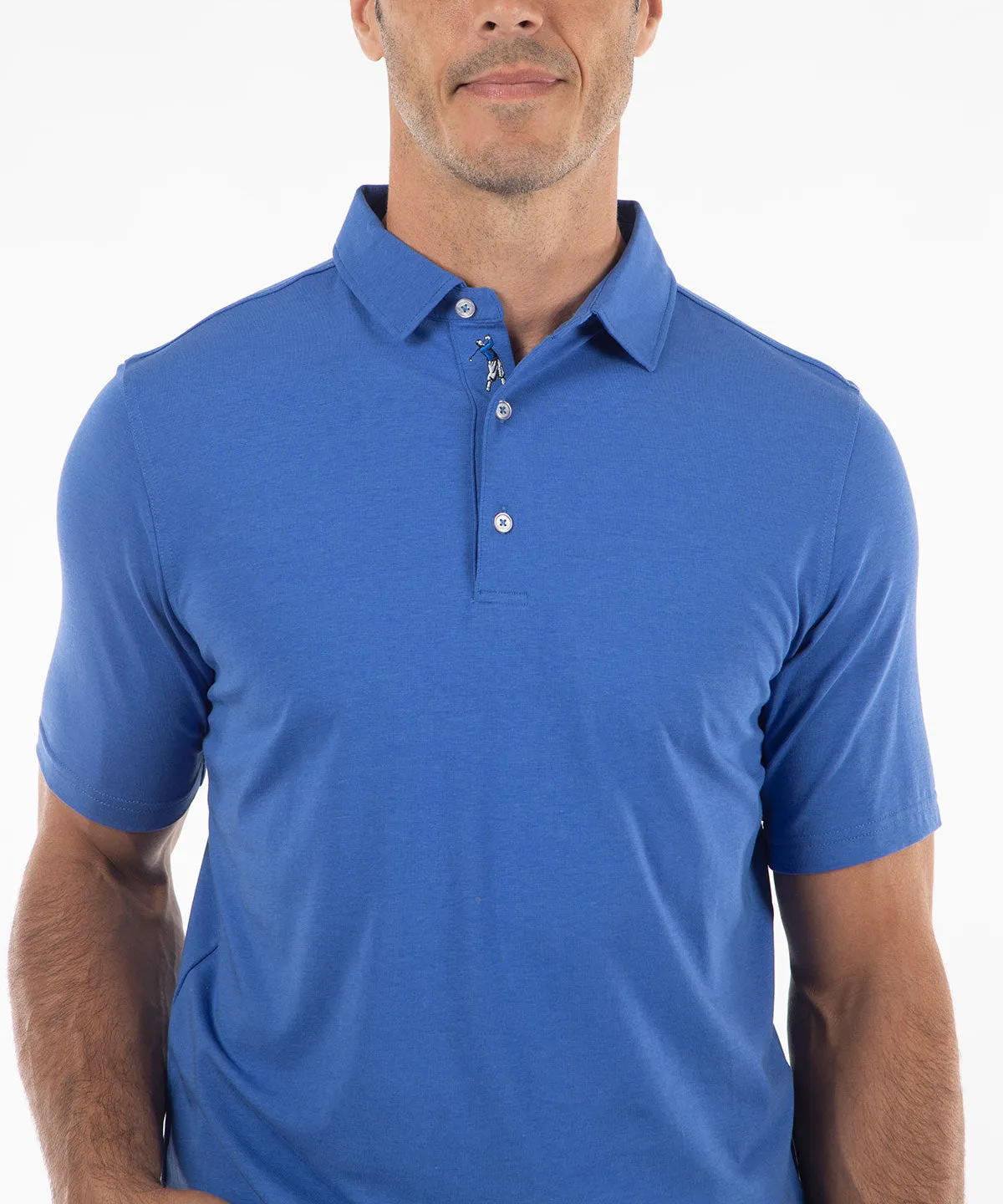 Signature Liquid Cotton Short-Sleeve Polo