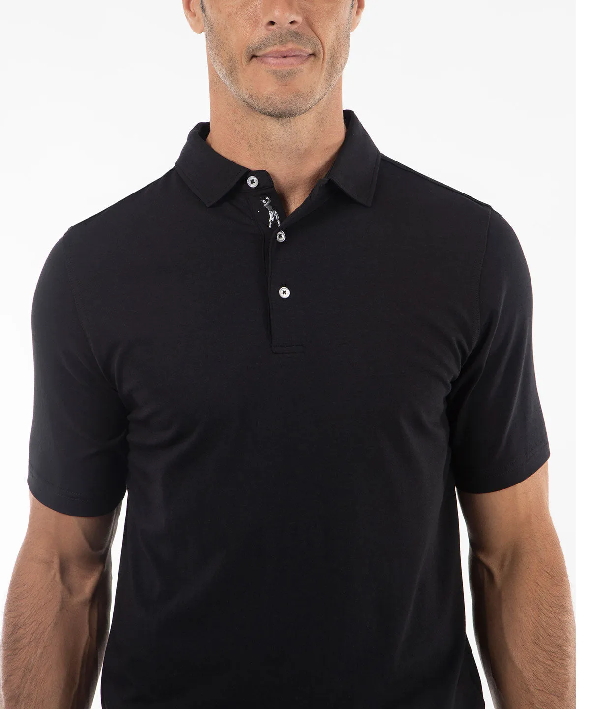 Signature Liquid Cotton Short-Sleeve Polo