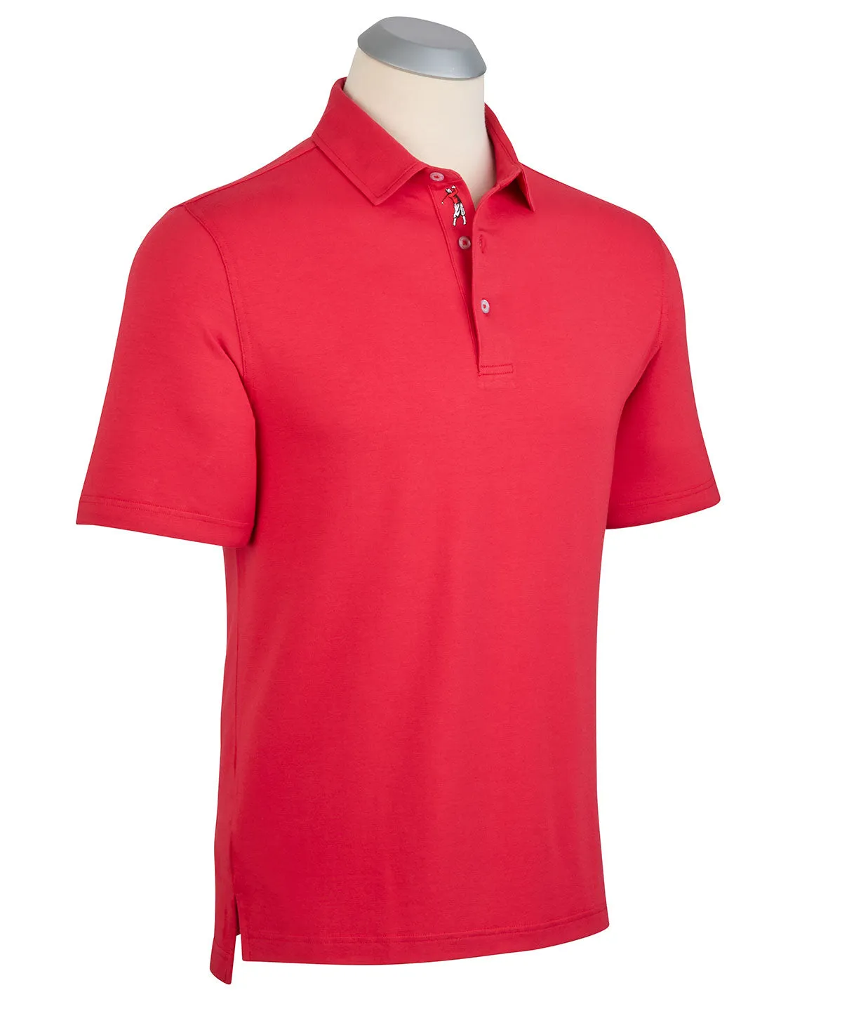 Signature Liquid Cotton Short-Sleeve Polo