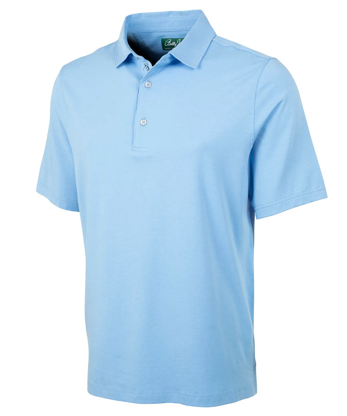 Signature Liquid Cotton Short-Sleeve Polo