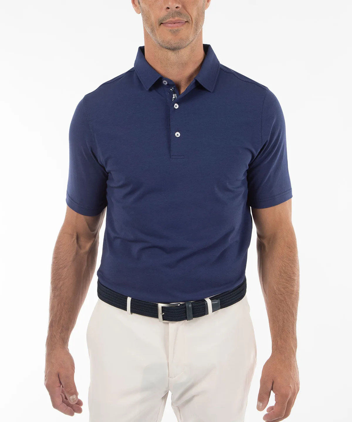 Signature Liquid Cotton Short-Sleeve Polo