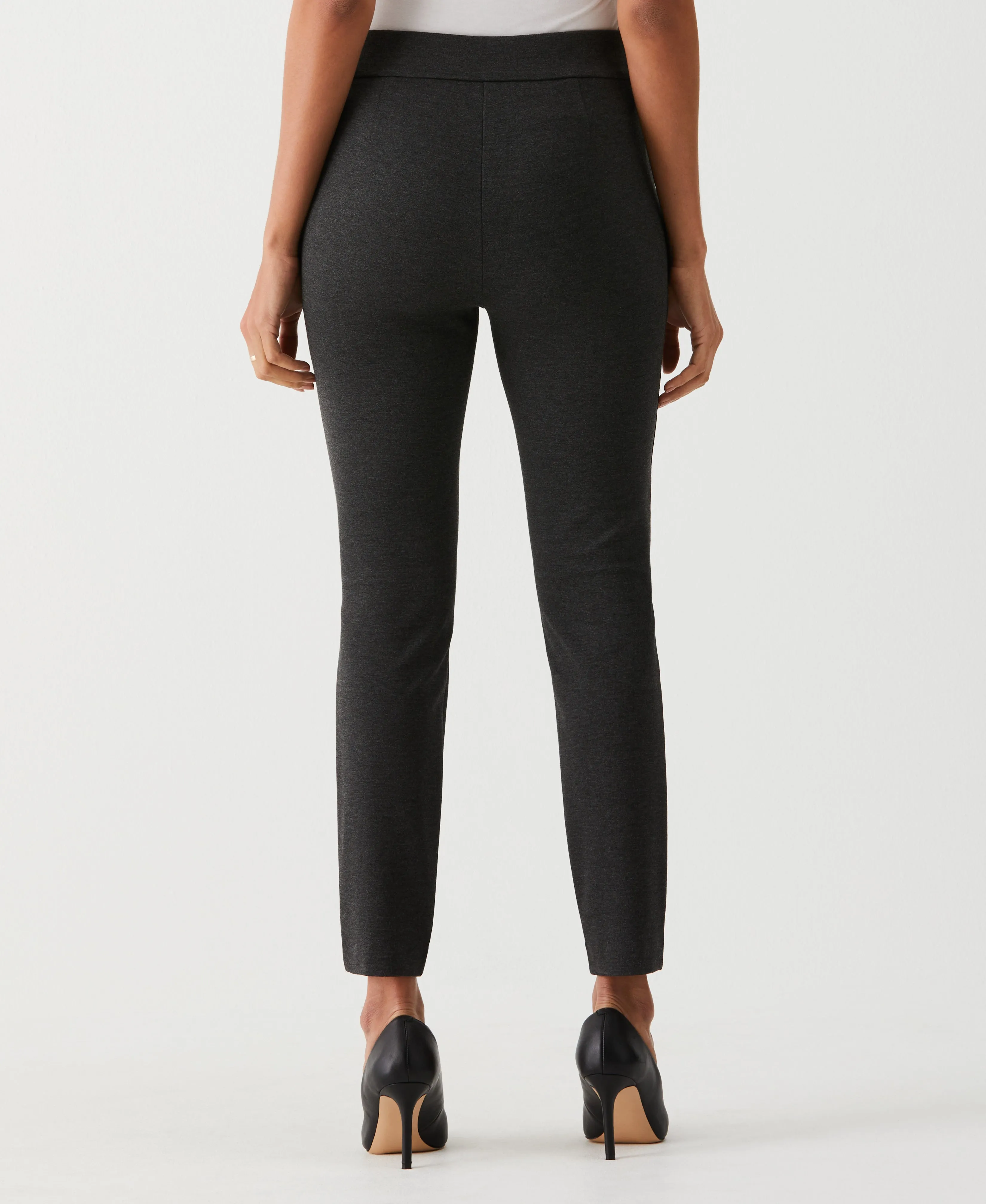 Slim Leg Ankle Pant with Hardware