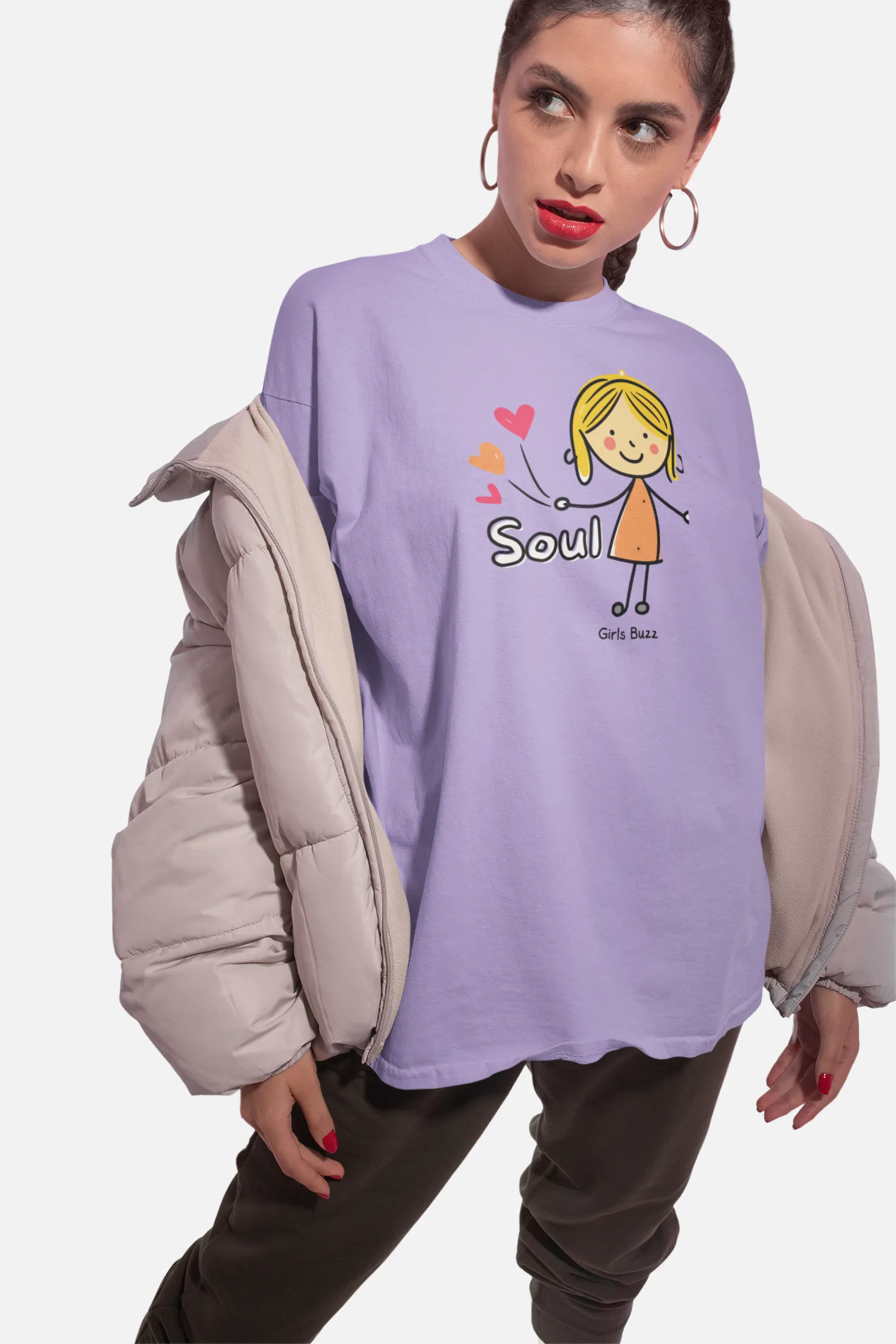 Soul Sisters BFF Combo Oversized Tee - 1