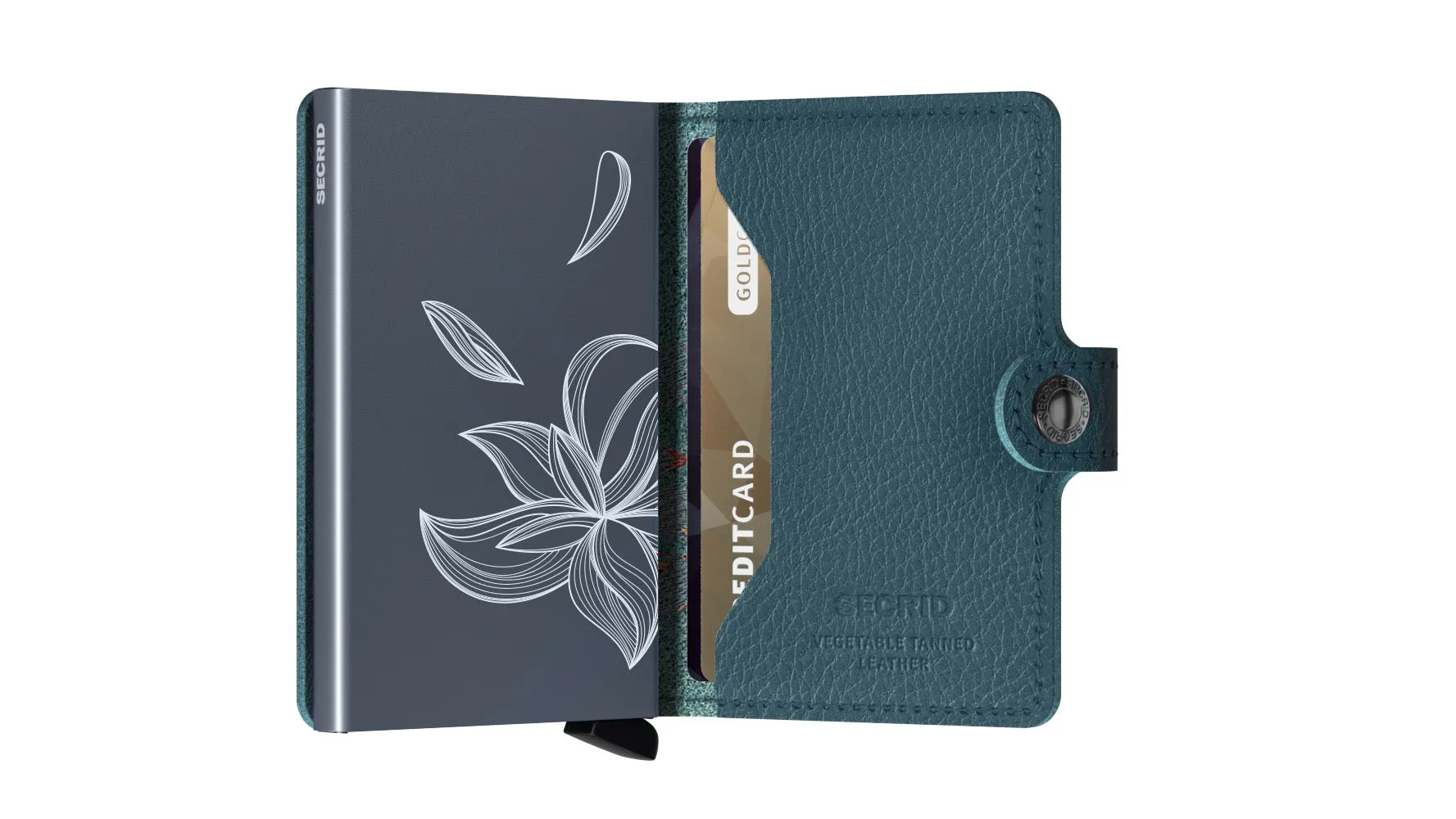 Stitch Magnolia Leather Miniwallet